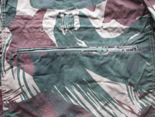 1976 RHODESIAN CAMO BUSH JACKET (SEE DESCRIPTION)