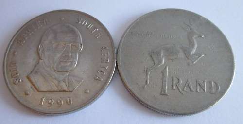 ONE RAND SOUTH AFRICA (SEE DESCRIPTION - DATES)