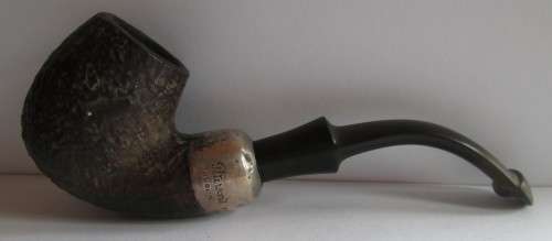 VINTAGE PETERSON's 8S STERLING SILVER PIPE 1986 DELUXE - DUBLIN IRELAND