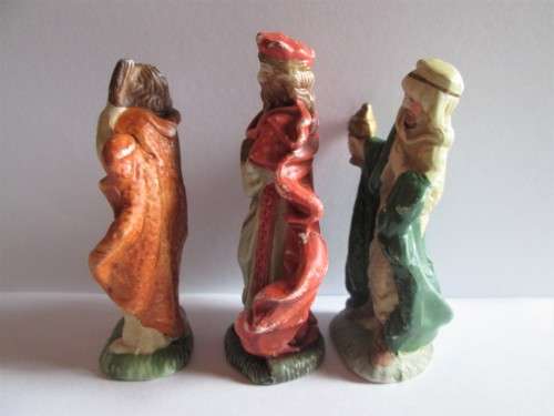NATIVITY SCENE RELIGIOUS CHRISTMAS DECORATIONS (SET)