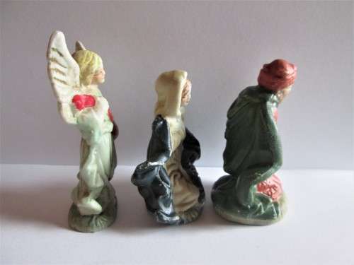 NATIVITY SCENE RELIGIOUS CHRISTMAS DECORATIONS (SET)
