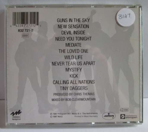 INXS - KICK 1987 CD (832 721 2)