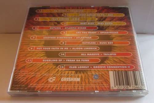 SPEED GARAGE ANTHEMS 96 DEGREES CD / CDDGR 1401 AB (UNTESTED)