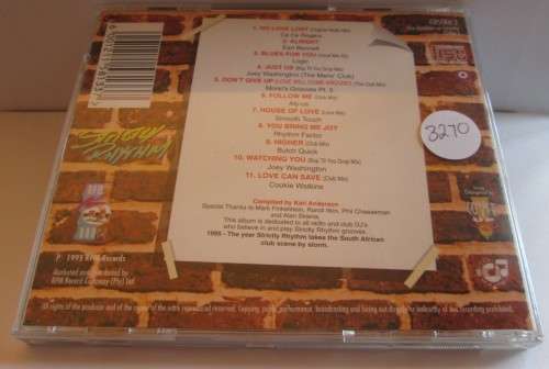 STRICTLY HOUSE - 1995 STRICTLY RHYTHM CD (CDSTRH 2) - A3238