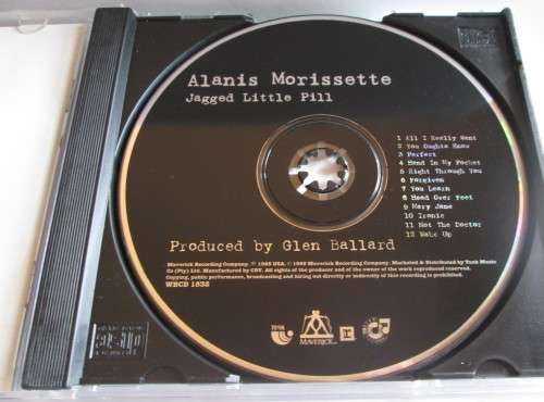 JAGGED LITTLE PILL - ALANIS MORISSETTE WBCD1932 CD 1995