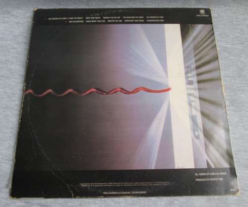CHRIS DE BURGH - MAN ON THE LINE 1984 (AMLS 65002) LP VINYL RECORD