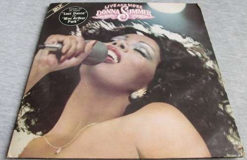 DONNA SUMMER - 1978 LIVE AND MORE (DLPL 477/8) x2 VYNIL LP RECORDS - A3121