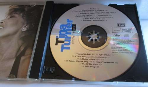 TINA TURNER - SIMPLY THE BEST CD 1991 (CDSTD1030)