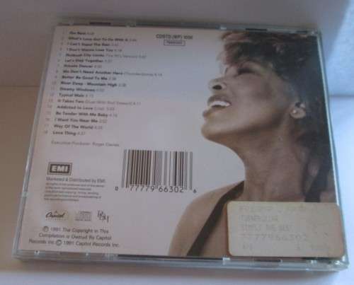 TINA TURNER - SIMPLY THE BEST CD 1991 (CDSTD1030)
