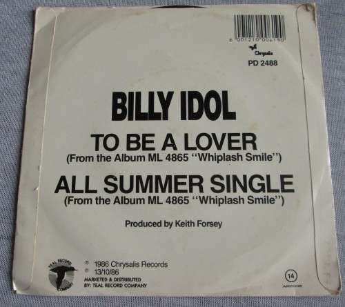 1986 Billy Idol