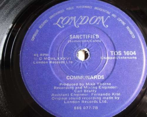 COMMUNARDS - DONT LEAVE ME THIS WAY (TOS 1604) 45 RPM