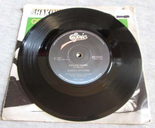 SHAKIN` STEVENS - GREEN DOOR 1981 (ENS 5221) 45 RPM