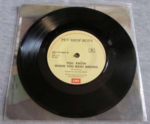 PET SHOP BOYS - IT`S A SIN 1987 (EMIJ 2018887) 45 RPM