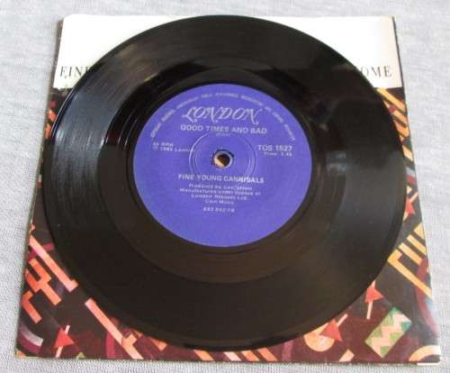 FINE YOUNG CANNIBALS - JOHNNY COME HOME 1985 (TOS 1527) 45 RPM