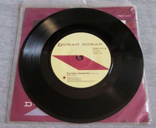 DURAN DURAN - HUNGRY LIKE THE WOLF 1981 (EMIJ 4393) 45 RPM