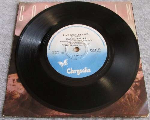 COCK ROBIN - WHEN YOUR HEART IS WEAK 1986 (SSC 5836) 45 RPM