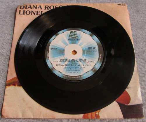 DIANA ROSS and LIONELL RICHIE - ENDLESS LOVE 1981 (TMS 561) 45 RPM