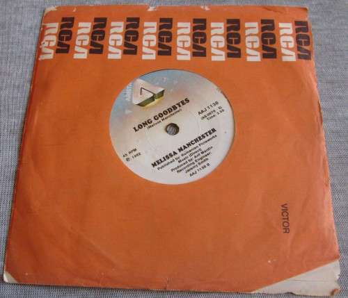 MELISSA MANCHESTER - 1982 YOU SHOULD HEAR HOW SHE TALKS ABOUT YOU / LONG GOODBYES - SM/47