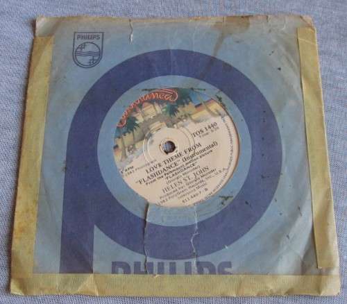 IRENE CARA - FLASHDANCE WHAT A FEELING 1983 (TOS 1440) 45 RPM