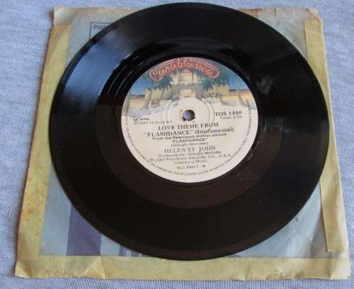 IRENE CARA - FLASHDANCE WHAT A FEELING 1983 (TOS 1440) 45 RPM