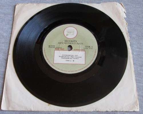 MEN WITHOUT HATS - 1982 THE SAFETY DANCE / SECURITY TAK 1 - SM/245