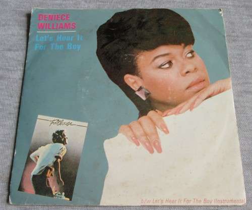 DENIECE WILLIAMS - LET`S HEAR IT FOR THE BOY 1984 (SSC 5618) 45 RPM RECORD