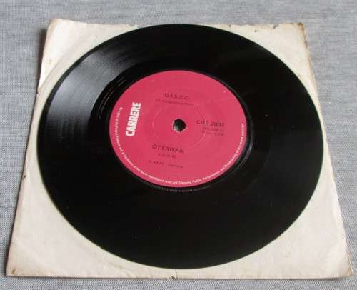 OTTAWAN - D.I.S.C.O. 1979 (CRE 2002) 45 RPM RECORD