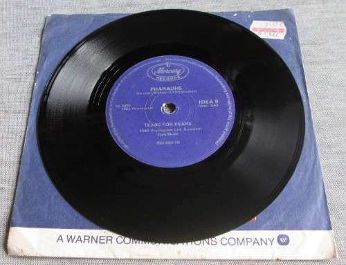 TEARS FOR FEARS - 1985 EVERYBODY WANTS TO RULE THE WORLD/PHARAOHS ( IDEA 9) 45 RPM RECORD - A3332