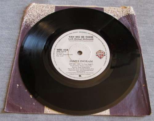 JAMES INGRAM - 1983 IT`S YOUR NIGHT/YAH MO BE THERE (WBS 458) 45 RPM RECORD - A3408