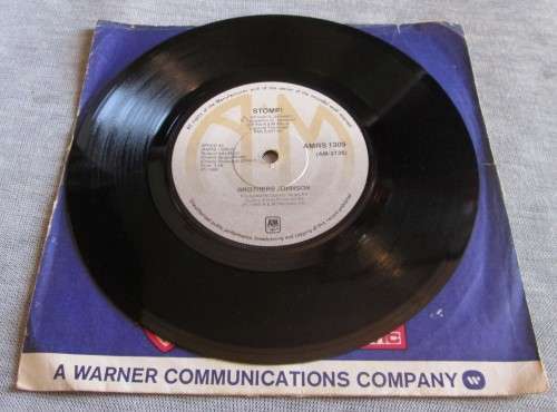 BROTHERS JOHNSON - 1980 LET`S SWING/STOMP (AMRS 1309) 45 RPM RECORD - A3436