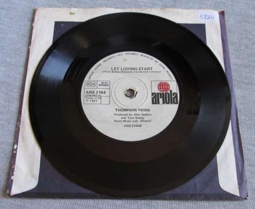 THOMPSON TWINS - HOLD ME NOW 1983 (ARS 2164) 45 RPM RECORD