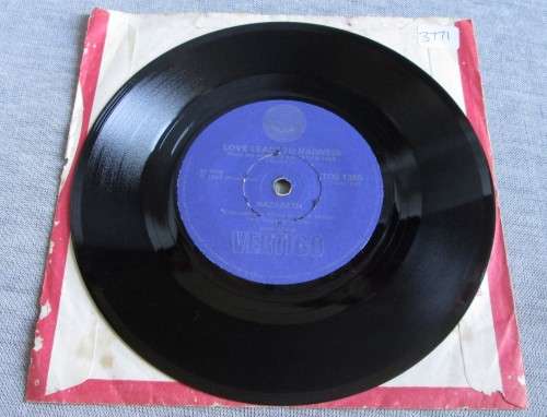 NAZARETH - 1982 TAKE THE RAP / LOVE LEADS TO MADNESS TOS 1385 - SM/120