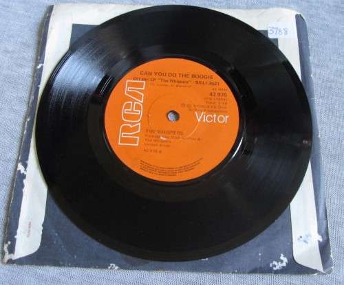 THE WHISPERS - AND THE BEAT GOES ON (YB 11894) 45 RPM RECORD