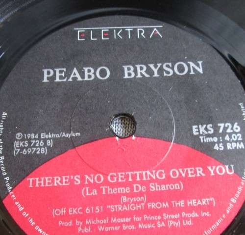 PEABO BRYSON - IF EVER YOU`RE IN MY ARMS AGAIN 1984 (EKS 726) 45 RPM RECORD