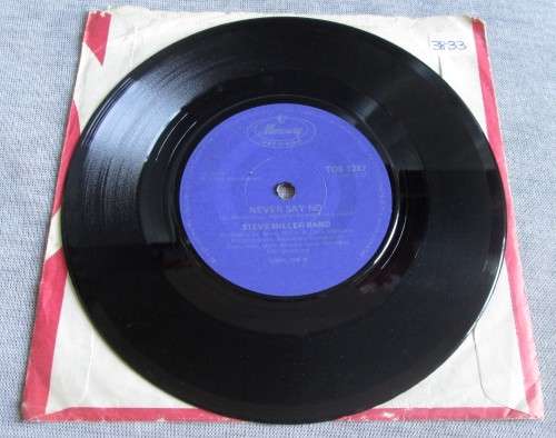 STEVE MILLER BAND - ABRACADABRA 1982 (TOS 1387) 45 RPM RECORD