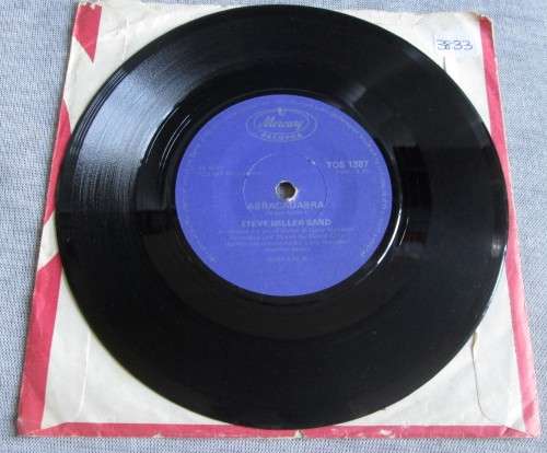 STEVE MILLER BAND - ABRACADABRA 1982 (TOS 1387) 45 RPM RECORD