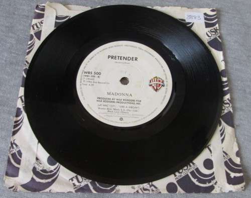 MADONNA - PAPA DON`T PREACH 1986 (WBS 500) 45 RPM RECORD