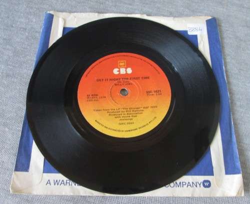 BILLY JOEL - 1977 JUST THE WAY YOU ARE/GET IT RIGHT THE FIRST TIME (SSC 1621) 45 RPM RECORD - A3552