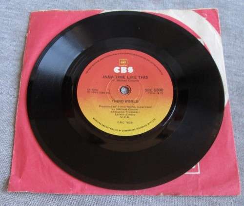THIRD WORLD - TRY JAH LOVE 1982 (SSC 5300) 45 RPM RECORD