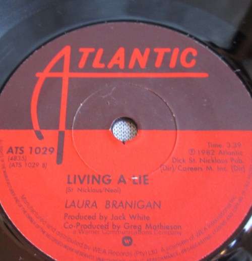 LAURA BRANIGAN - GLORIA 1982(CATS 1029) 45 RPM RECORD