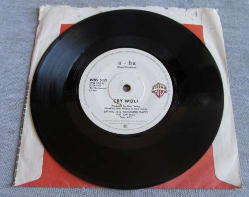 A-HA - MAYBE MAYBE 1986 (WBS 510) 45 RPM RECORD