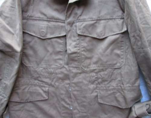 SADF `NUTRIA` FIELDDRESS BROWNS JACKET 1975 (SEE DESCRIPTION)