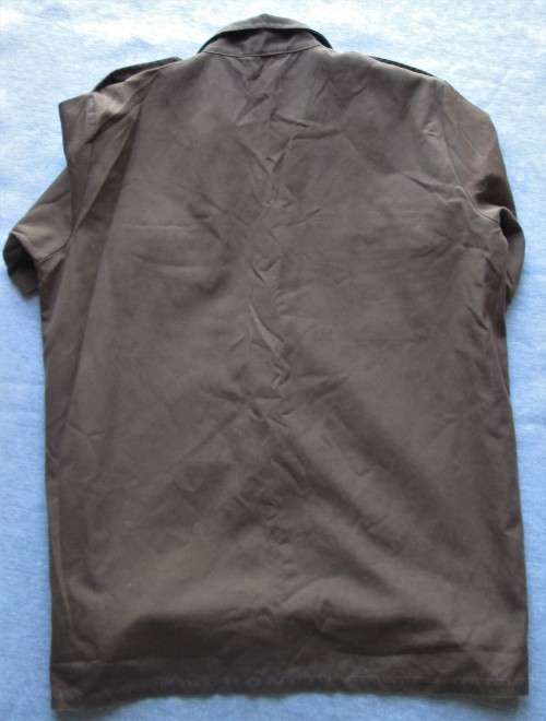 SADF `NUTRIA` SHORT SLEEVE FIELDDRESS BROWNS 1990 (SEE DESCRIPTION)