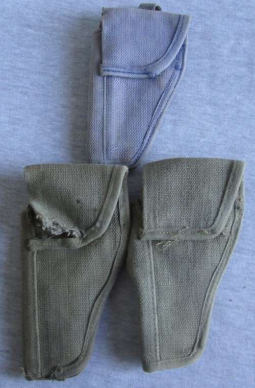 SADF and POLICE GUN HOLSTERS SET x3 (LOT)