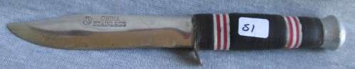 STAINLESS STEEL CHINA KNIFE - W6