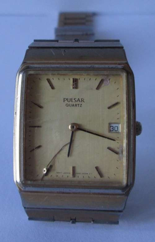 PULSAR MENS QUARTZ / V530-5C20 (RT) 180909 (SEE DESCRIPTION)