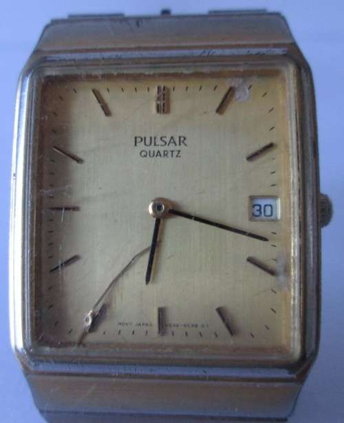 PULSAR MENS QUARTZ / V530-5C20 (RT) 180909 (SEE DESCRIPTION)