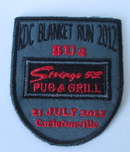 KDC BLANKET RUN 2012 BU4 PATCH