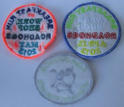 ROADHOGS PATCHES 2013/2014/2015 x3 (LOT)