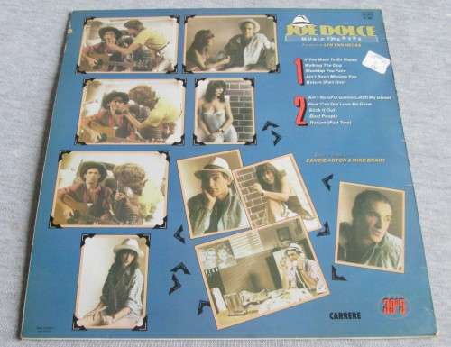 JOE DOLCE 1981 - SHADDAP YOU FACE /67-686 VINYL LP RECORD